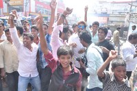 Bandipotu Danda Yathra at Rajahmundry